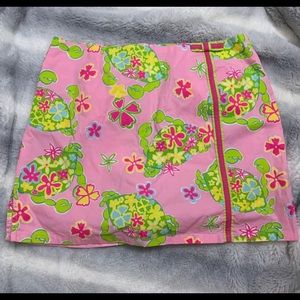 Lilly Pulitzer Skort “Muscle Beach” crab print 8